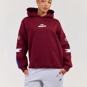 AFL x EE Retro Brisbane Hoodie Women