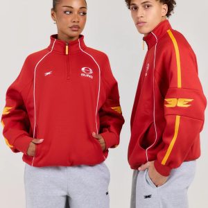 AFL x EE Retro 1/4 Zip Women Hoodie