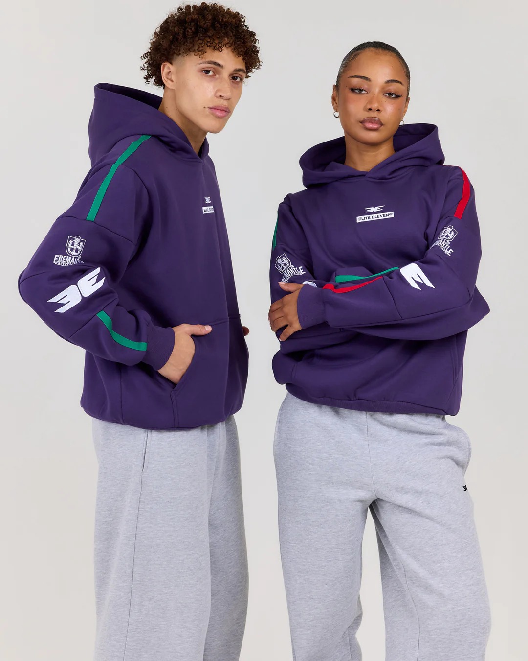 AFL x EE Retro Hoodie Fremantle Men AFL x EE Retro Hoodie Fremantle Men