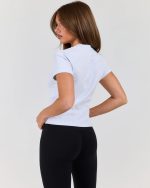 EE Baby V Neck Tee Grey Marle