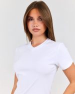 Elite Eleven Baby V Neck Tee White