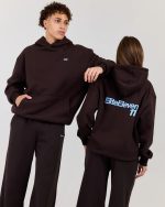 EE11 Women Hoodie Brown