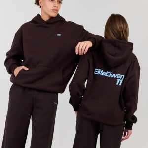 EE11 Women Hoodie Brown