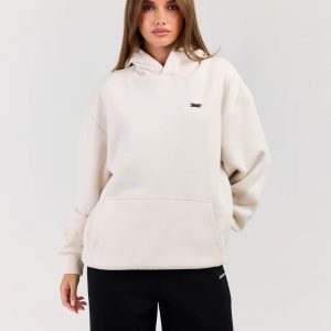 Elite Eleven Cream Hoodie Women