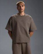 Men's Premium Oversized Cotton Boxy Tee