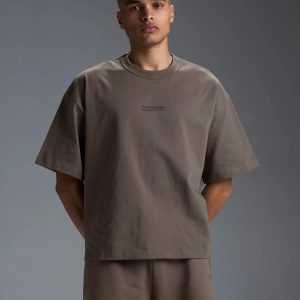 Men's Premium Oversized Cotton Boxy Tee