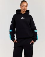 AFL x EE Retro Hoodie Port Adelaide Mens