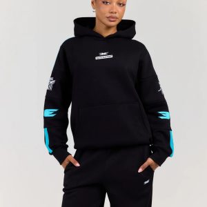 AFL x EE Retro Hoodie Port Adelaide Mens